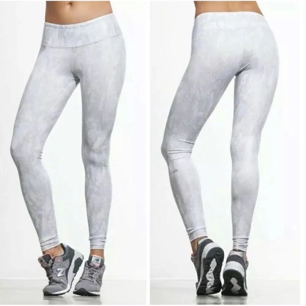 Alo Yoga Airbrush Full Length Mid Rise Leggings